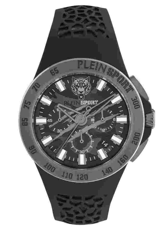 Philipp Plein PSABA0123 Herrenuhr Chronograph Thunderstorm Schwarz 