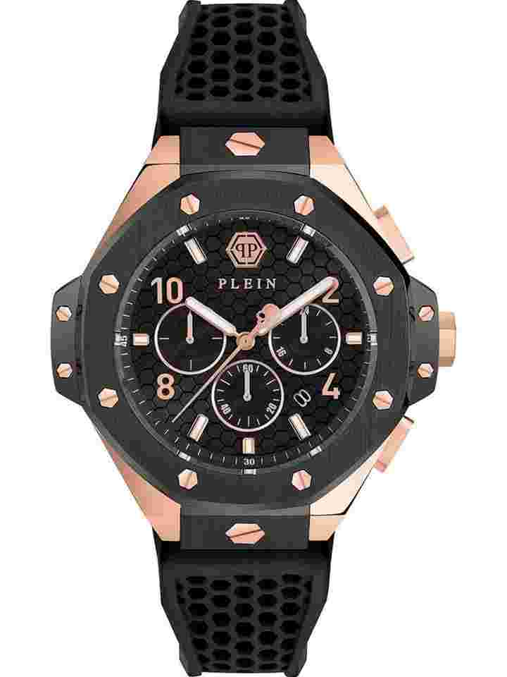 Philipp Plein PWPRA0824 Herrenuhr Chrono Royal 46mm 5ATM 