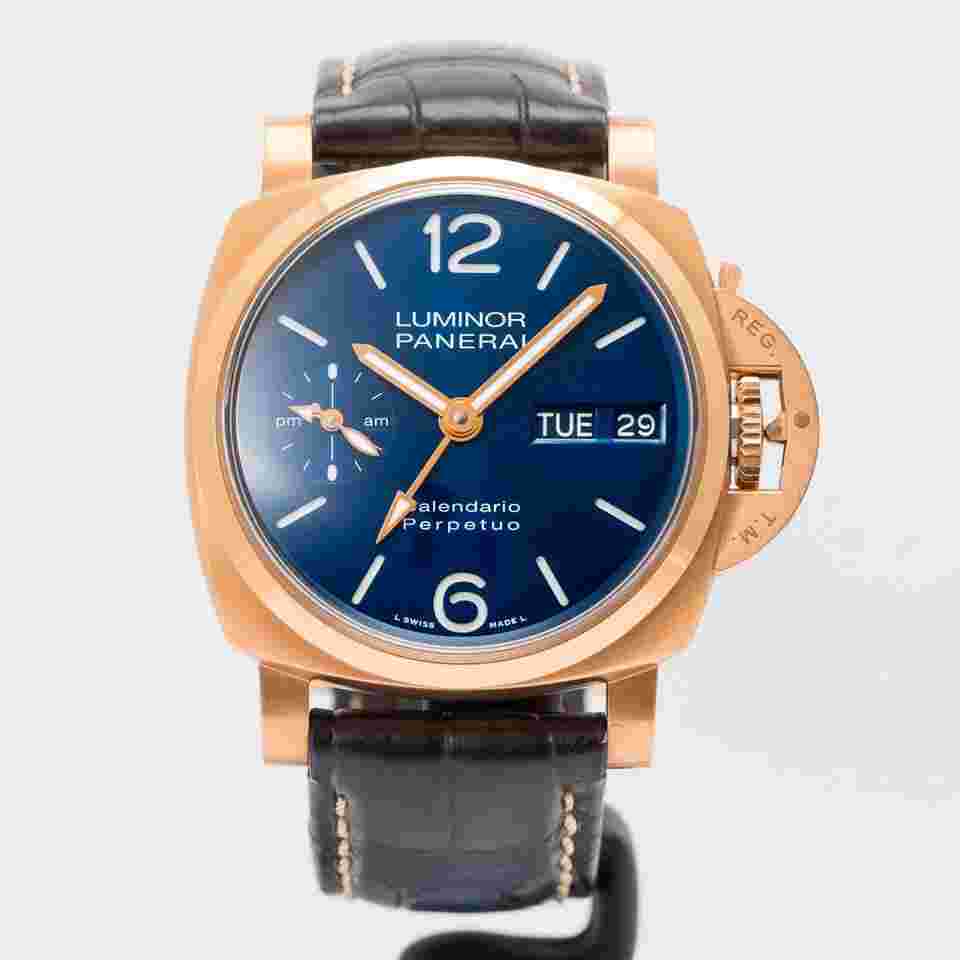Panerai Luminor Perpetual Calendar GMT Goldtech 44mm (PAM00742) - BOX & PAPERS 2024