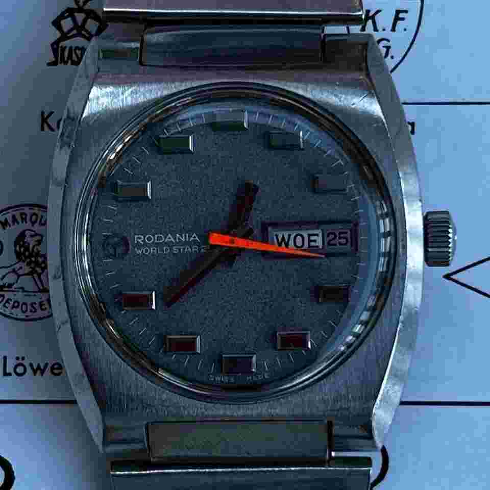Rodania World Star Automatic Swiss Made S/S 