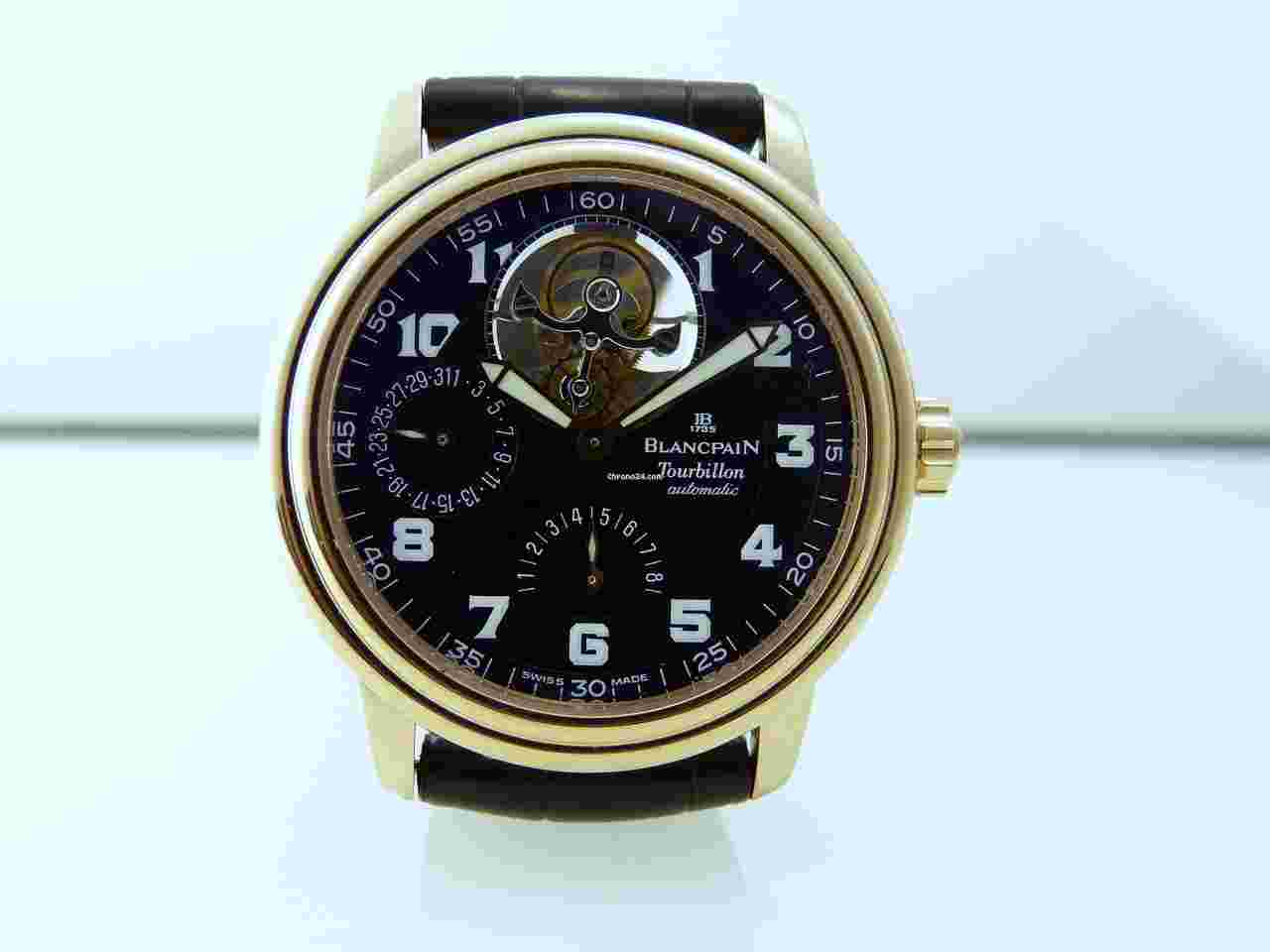 Blancpain Léman Tourbillon
8 Days Power Reserve 18k Rose Gold