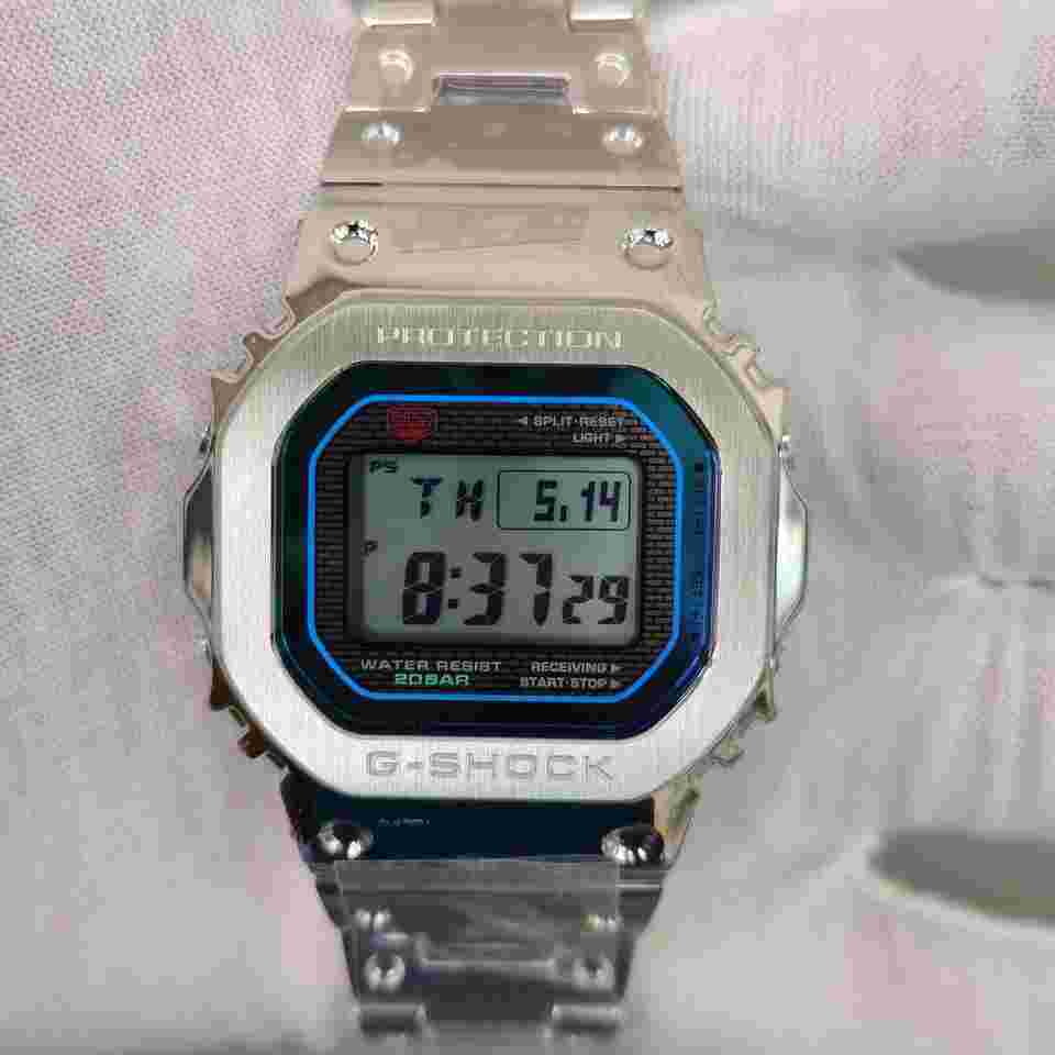 Casio G-Shock GMW-B5000PC-1 G-SHOCK 40th Anniversary Full-Metal Heritage with Rainbow Accent Men's Watch New Release Full Set