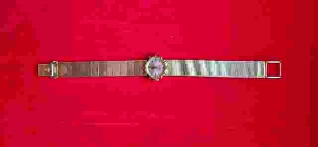 Rolex or femme Montre vintage femme bracelet or massif