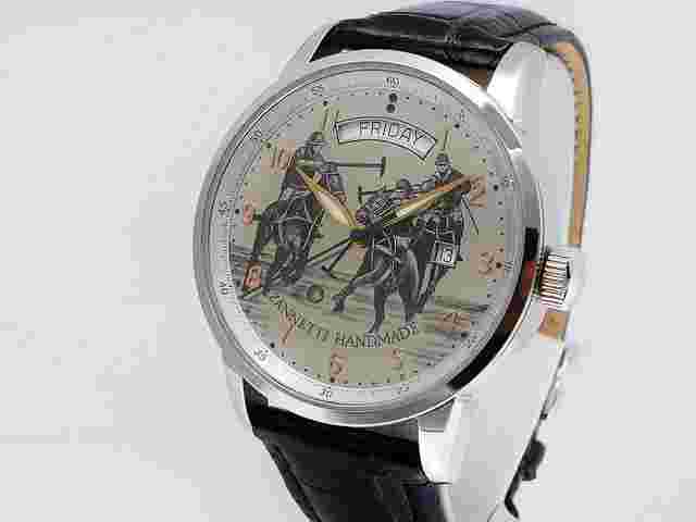 Zannetti Polo S RM 859 Hand Made Day/Date LTD NOS