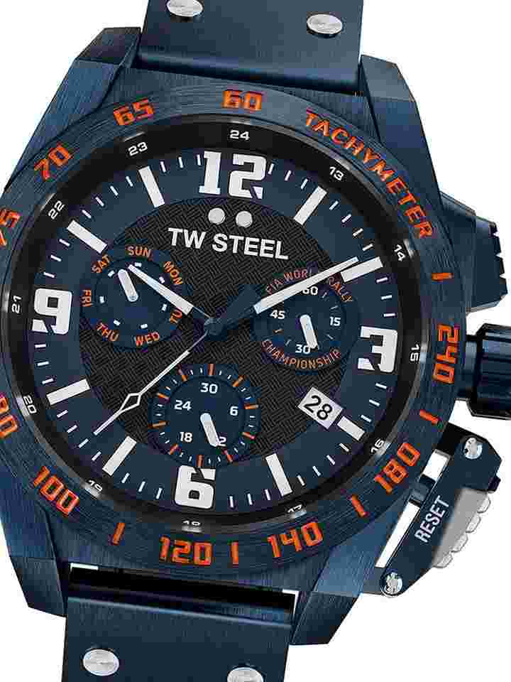 TW Steel TW1020 Fia World Rally Chronograph Limited Herrenuhr 46mm 10ATM