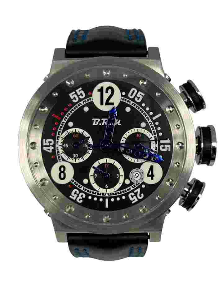 B.R.M . GP Chronograph Stainless Steel Men's Watcn