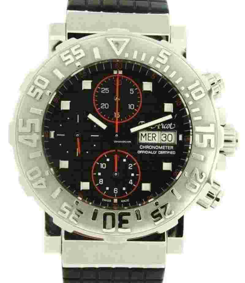 Paul Picot C-Type CHRONOGRAPH STEEL 44 mm