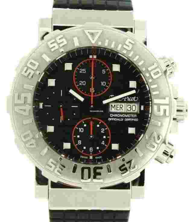 Paul Picot C-Type CHRONOGRAPH STEEL 44 mm