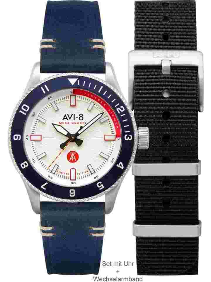 AVI-8 AV-4103-03 Tuskegee Airmen Limited Edition Herrenuhr 
