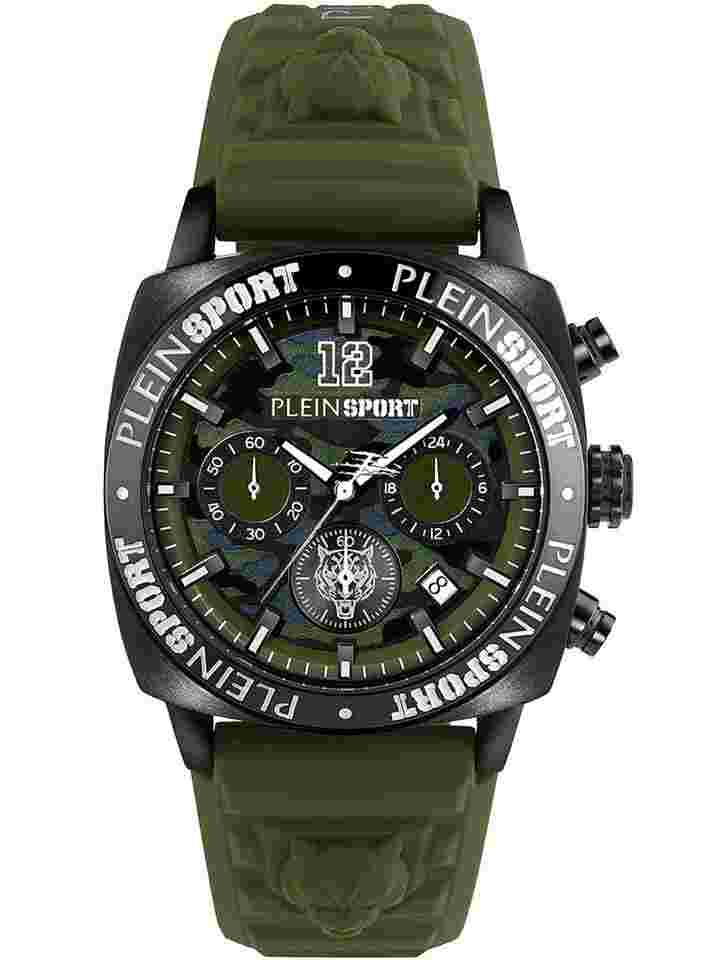 PLEIN SPORT PSGBA0223 Wildcat Chronograph Herrenuhr 40mm 5ATM