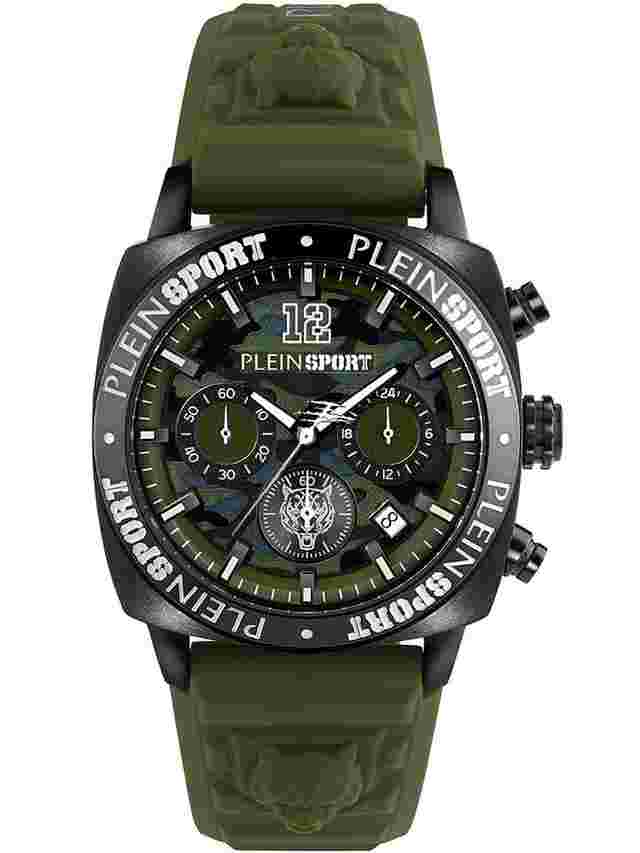 PLEIN SPORT PSGBA0223 Wildcat Chronograph Herrenuhr 40mm 5ATM 