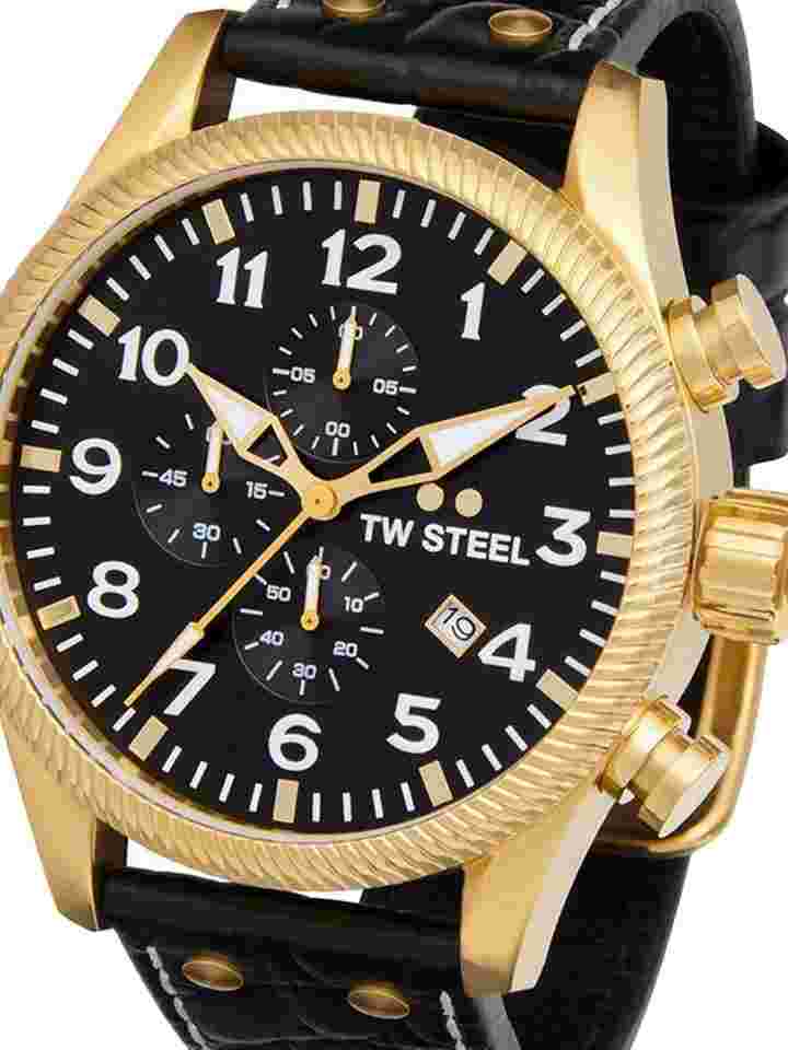 TW Steel VS115 Volante Chronograph Herrenuhr 48mm 10ATM