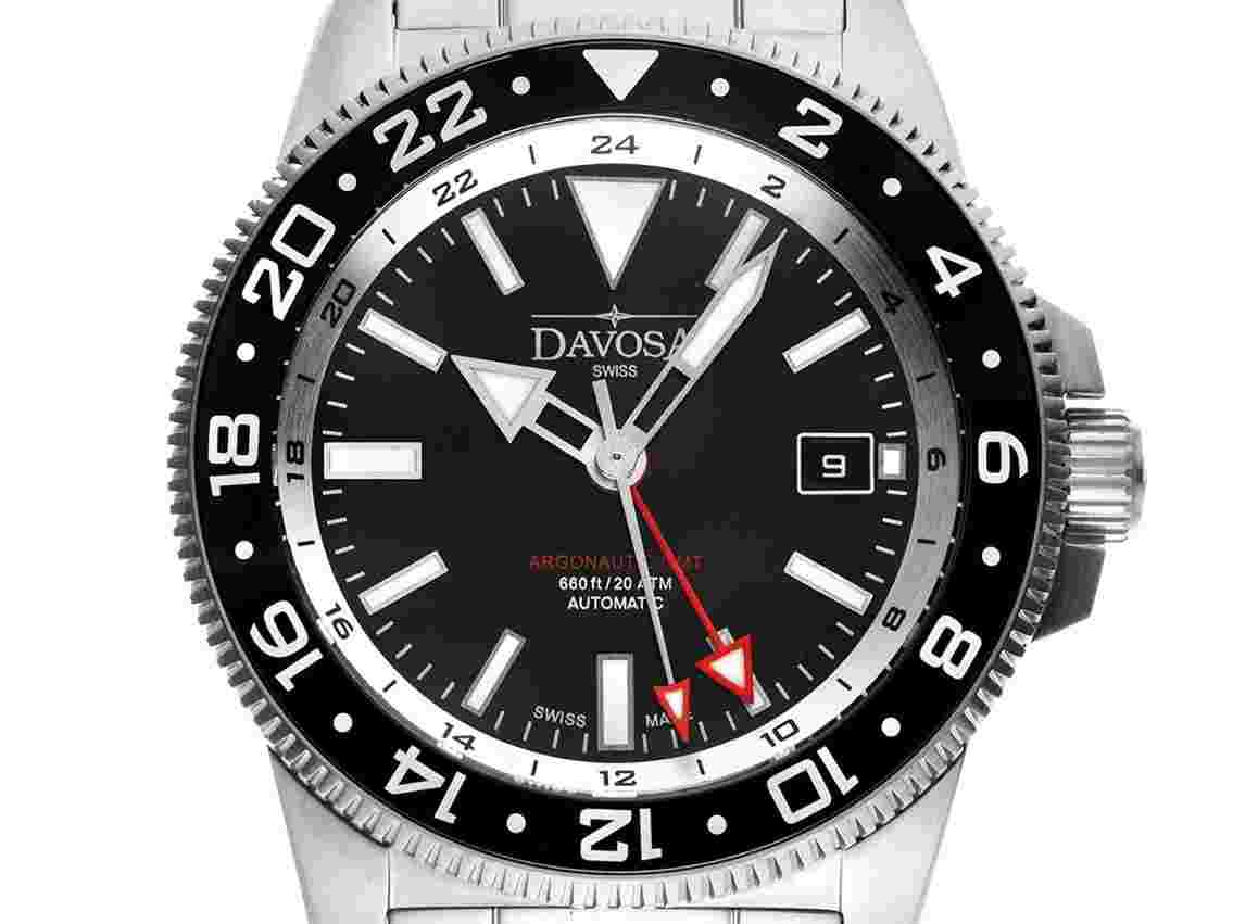 Davosa Argonautic World Traveller Ref.161.542.50 Full Set Neu Argonautic World Traveller