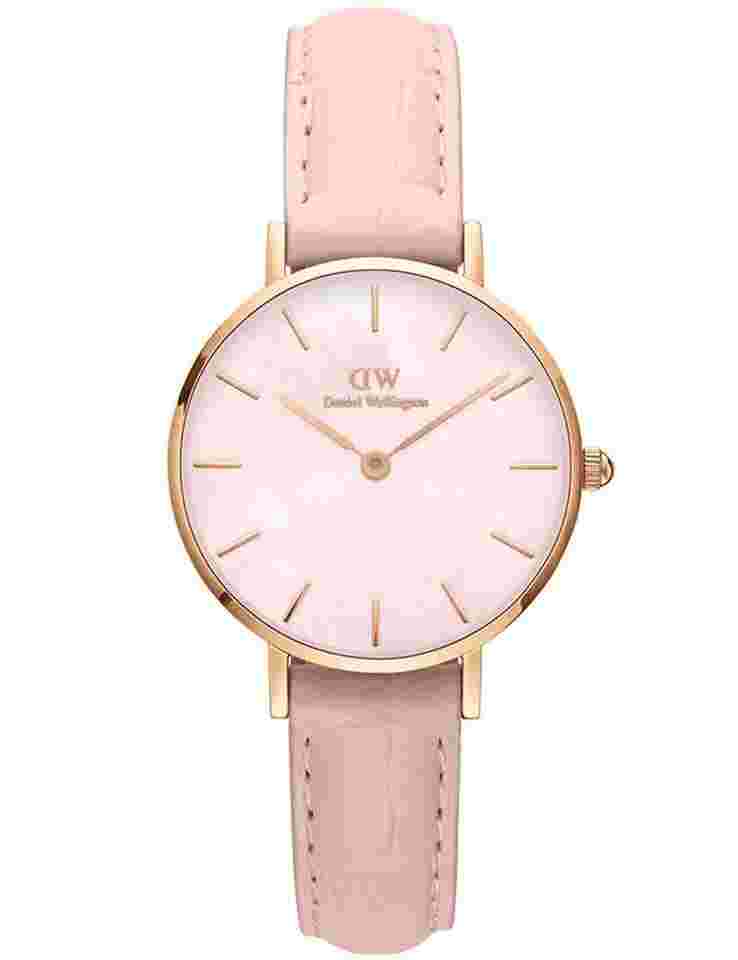 Daniel Wellington DW00100511 Damenuhr Petite Rouge 28mm 3ATM
