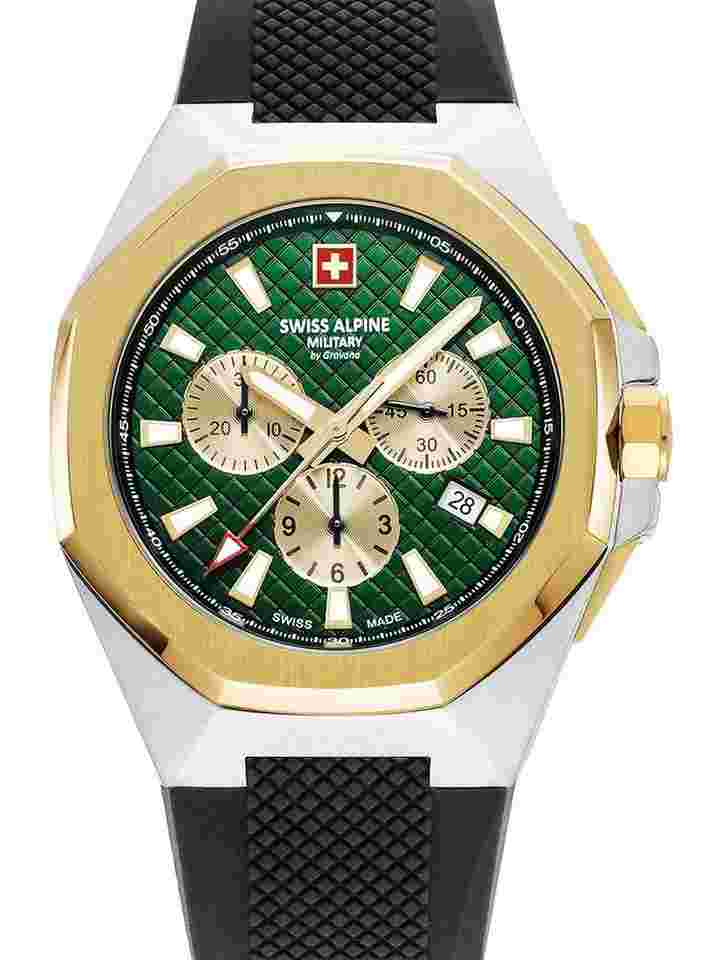 Swiss Alpine Military 7005.9844 Typhoon Chronograph Herrenuhr 42mm 10ATM