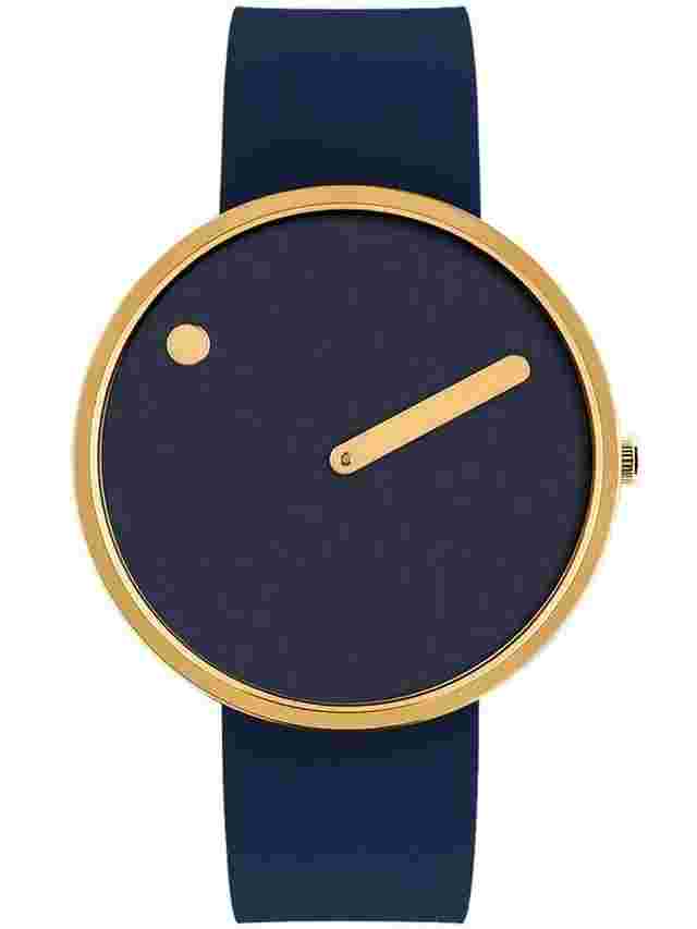 PICTO 43318-0520G Midnight Blue Unisex 40mm 5ATM 