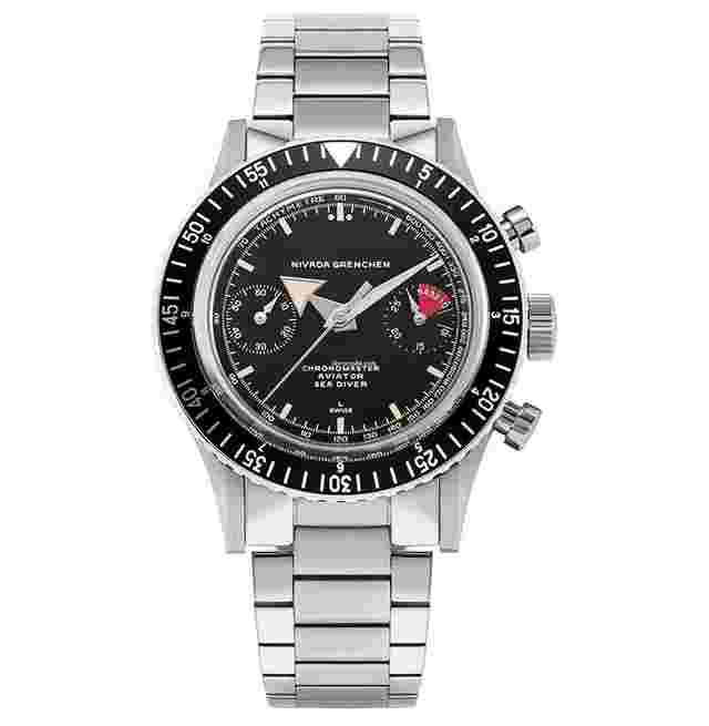 Nivada Grenchen CHRONOMASTER BROAD ARROW - INTER.BEZEL