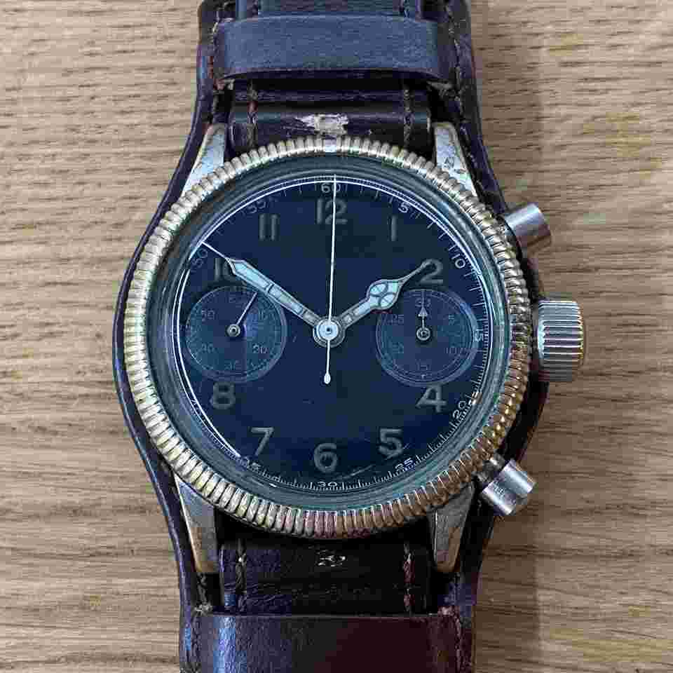 Tutima [251] - Tutima - Glashütte UROFA 59 / Fliegerchronograph / Fliegeruhr / Uhr WWII