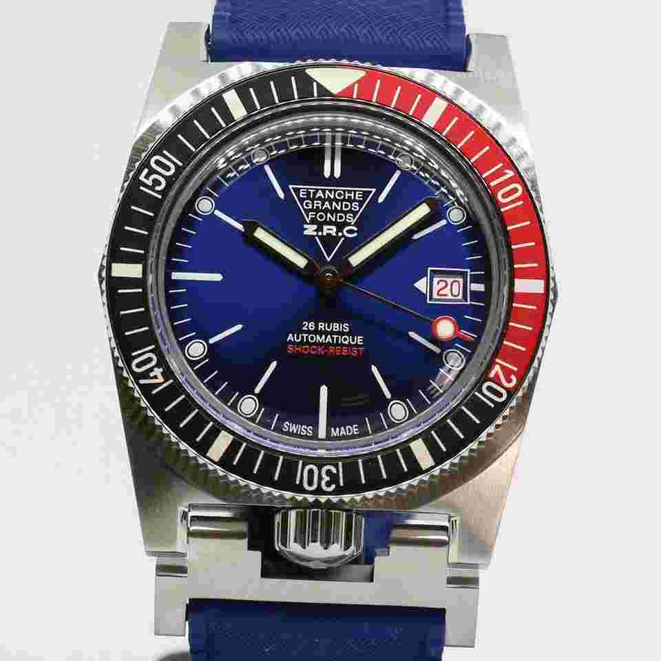 ZRC GF38 Heritage 39mm Pepsi GF381628 Nuovo da Rivenditore Ufficiale