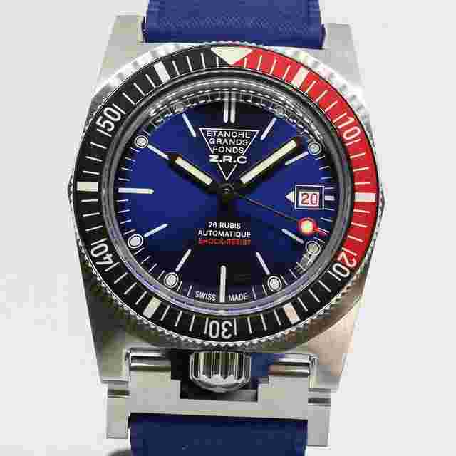 ZRC GF38 Heritage 39mm Pepsi GF381628 Nuovo da Rivenditore Ufficiale
