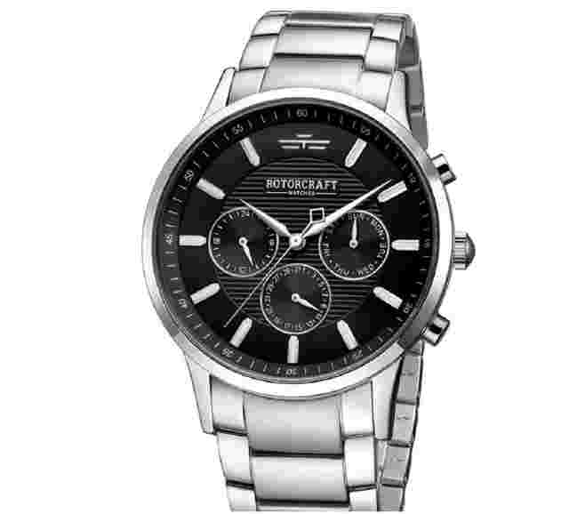 Rotorcraft RC1601 Amsterdam - Quartz herenhorloge inclusief luxe opbergbox 
