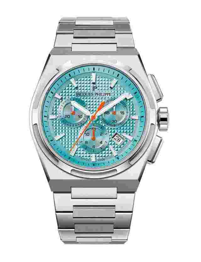 jacques philippe aurora chrono 42 mm quartz watch jpqgc4113x6lbxs 