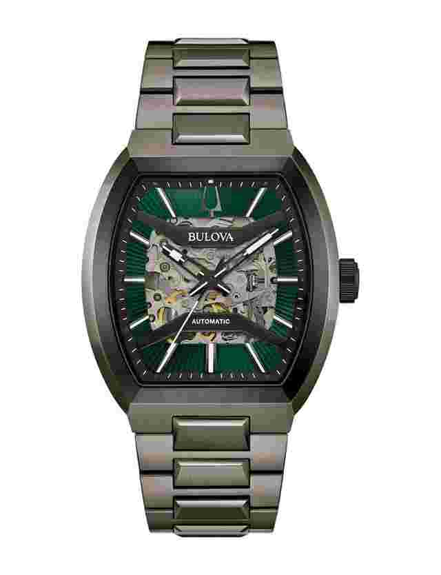 Bulova maquina 40 mm automatic watch 98a321