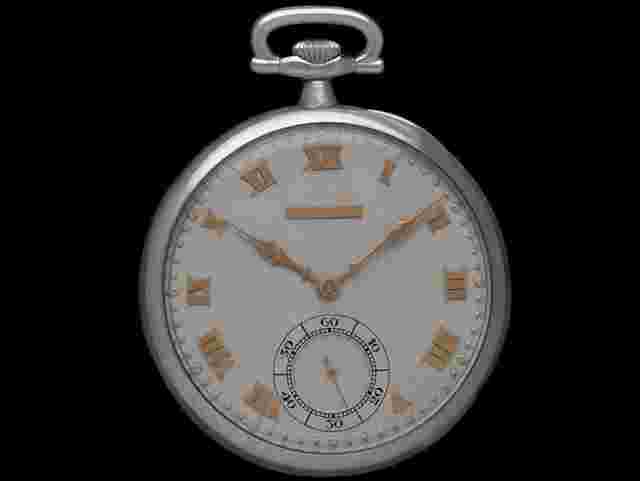 Merimont 1914 Vacheron & Constantin for Merimont Mens Art Deco 44mm Pocket Watch - Platinum 