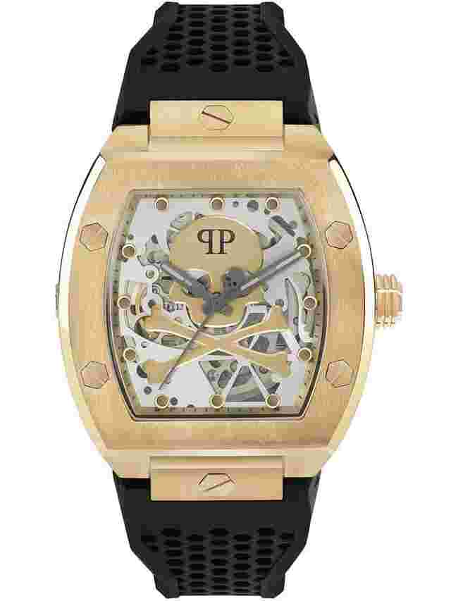 Philipp Plein PWBAA0321 The $keleton Automatik Herrenuhr 44mm 5ATM 