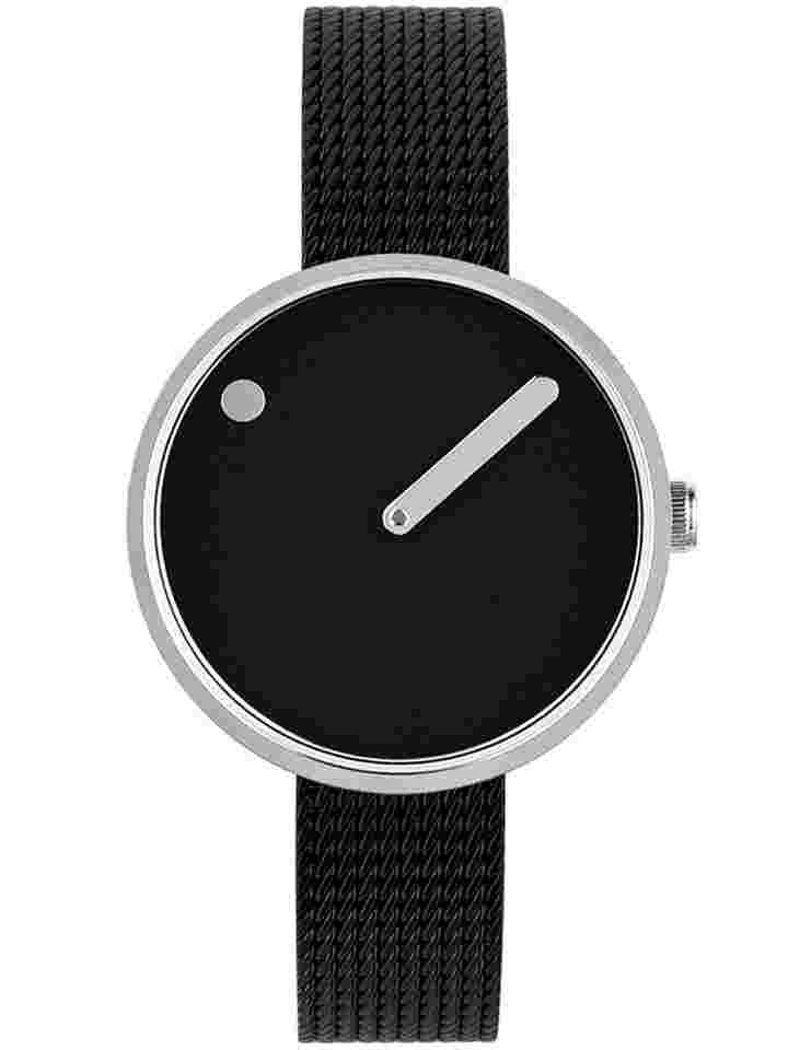 PICTO 43369-1012 Damenuhr Black 30mm 5ATM