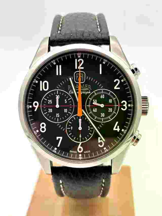 Roamer Edelstahl Automatik Chronograph Herrenuhr / Ref 101359