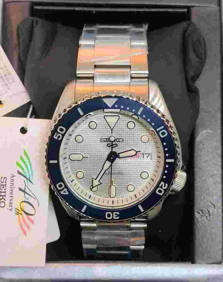 Seiko 5 Sports Automatic Limited Edition Seiko 140th Anniversary Full Set , Limited Edition,NOS