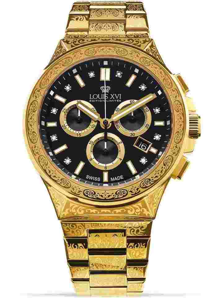 Louis XVI LXVI1215 Le Monarque Chronograph Herrenuhr 42mm 5ATM