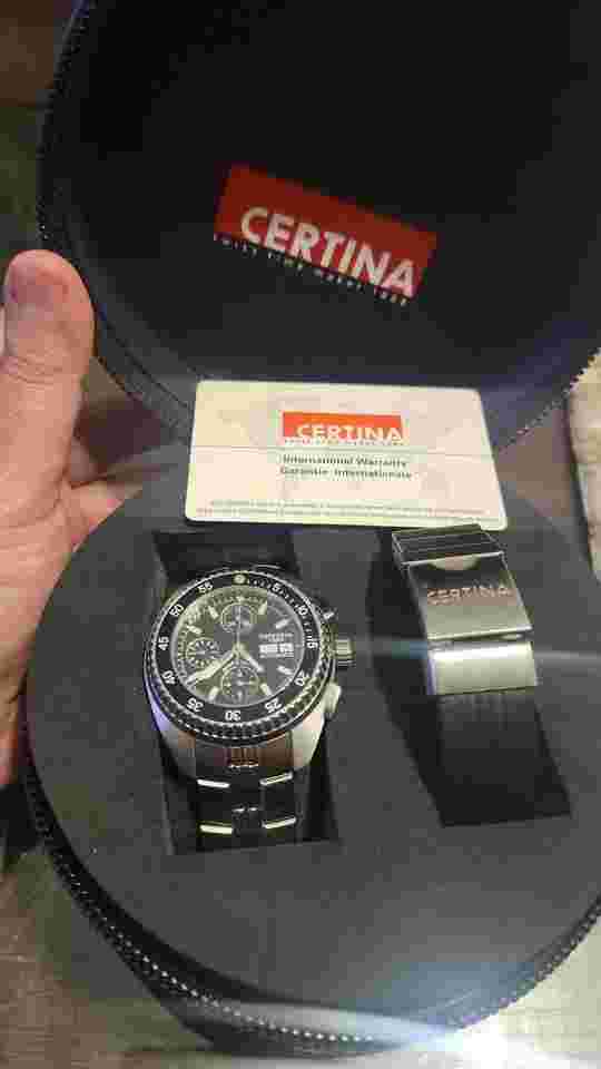 Certina DS Ds-3 Chronograph Limited Edition (nos) Certina DS-3 Chronograph Limited never used. Sealed box .