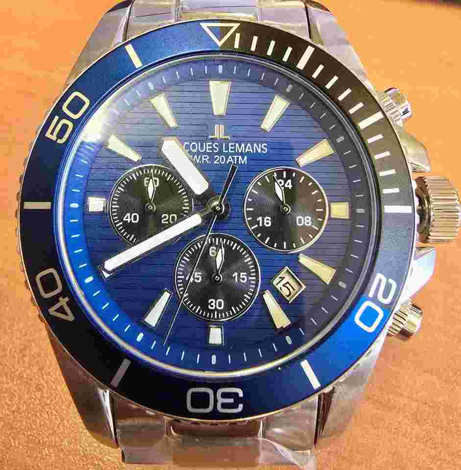Jacques Lemans Liverpool Diver NEW_Complete set. All original