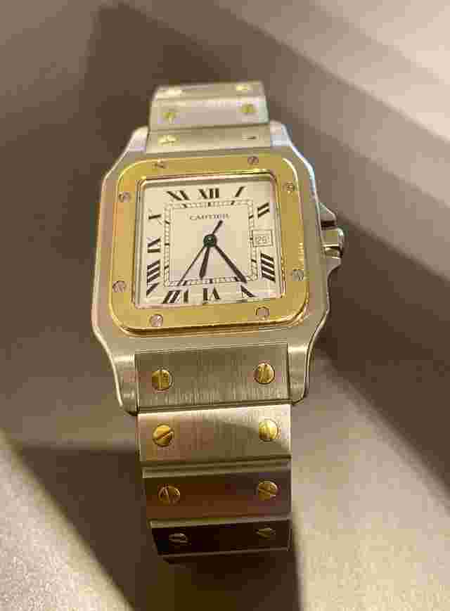 CARTIER Santos Homme Réf. 2961 – Or & Acier (Vintage 1980) CARTIER Santos Homme Réf. 2961 – Or & Acier (Vintage 1980) 