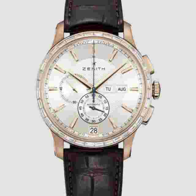 Zenith El Primero Winsor Annual Calendar Captain Winsor White Dial 42mm