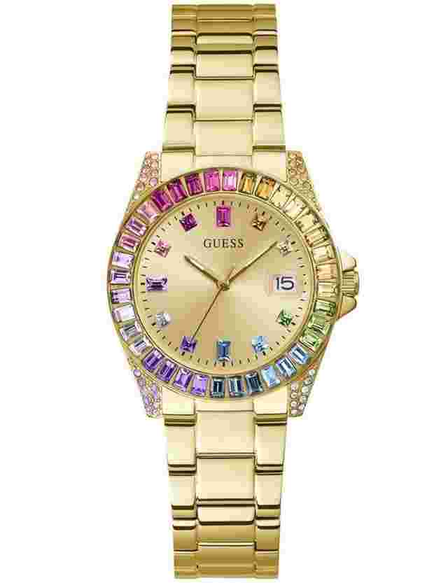 Guess GW0475L3 Damenuhr Opaline 34mm 1ATM