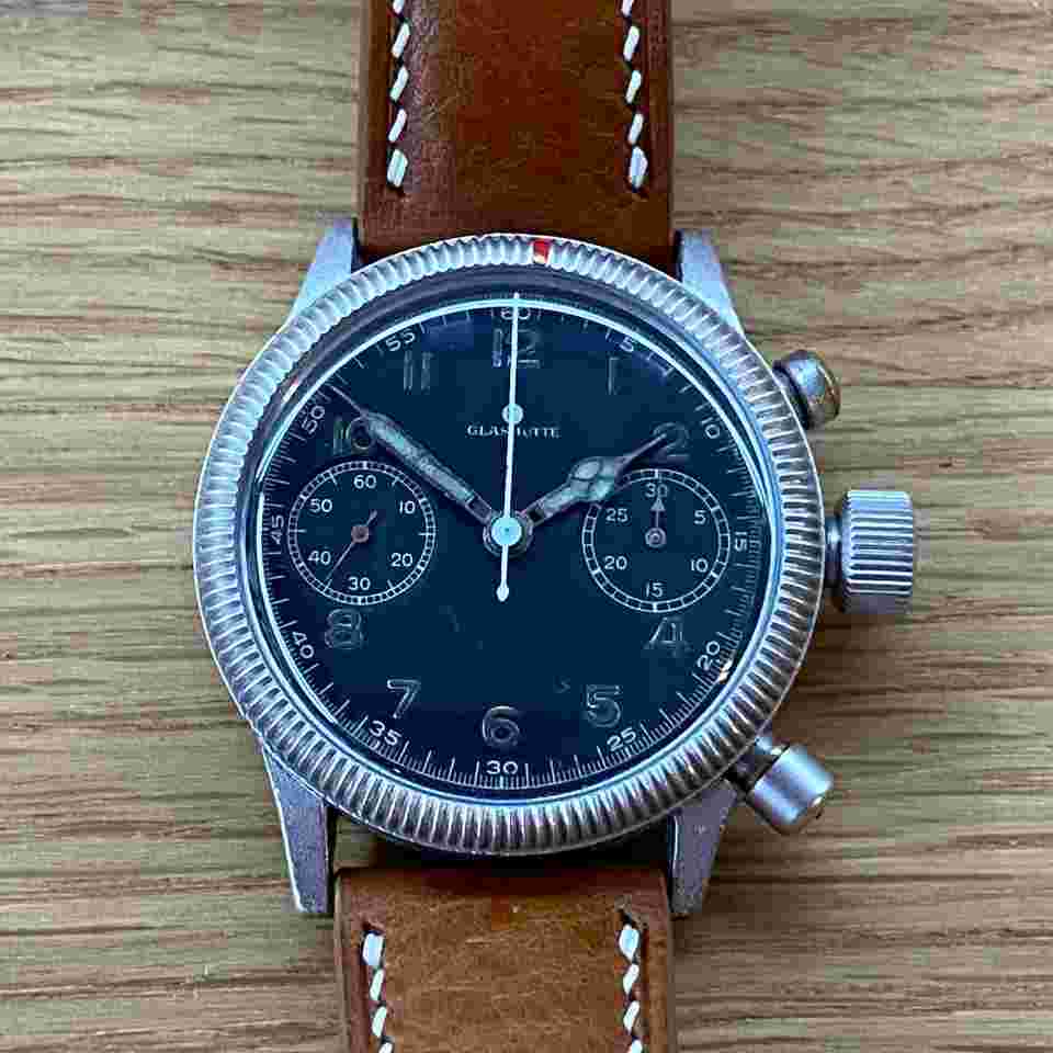 Tutima [259] - Tutima - Glashütte UROFA 59 / Fliegerchronograph / Fliegeruhr / Uhr WWII
