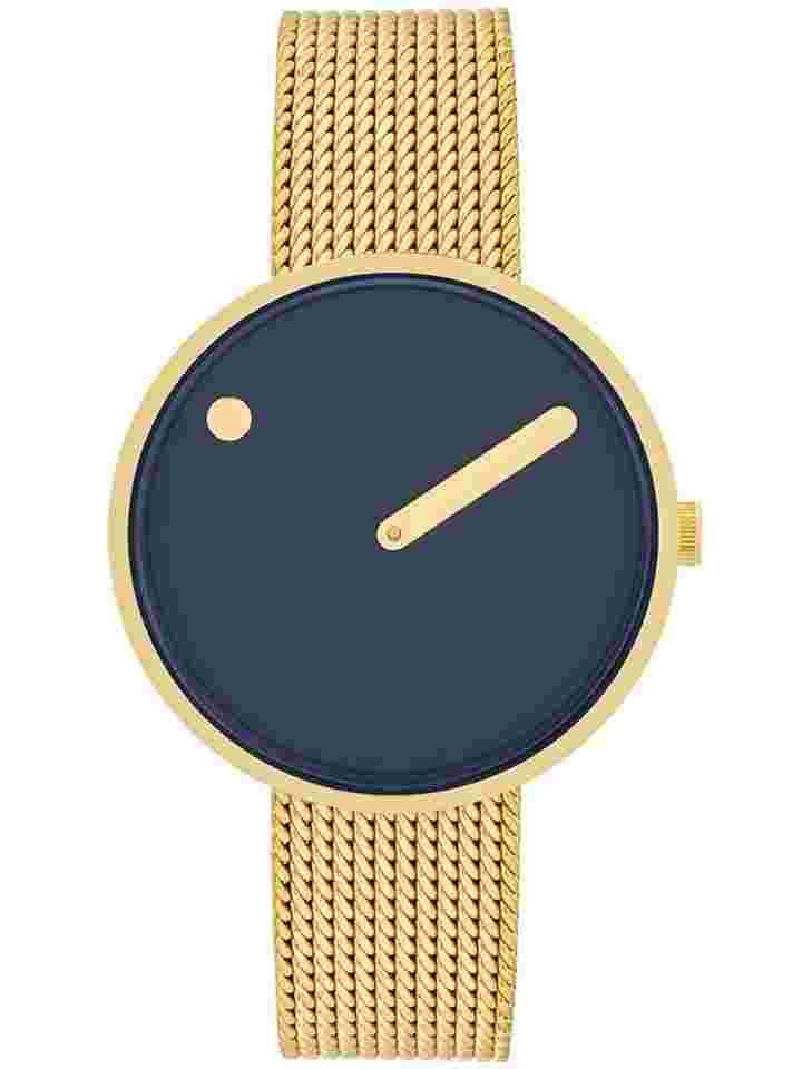 PICTO 34018-0914G Midnight Blue Unisex 34mm 5ATM