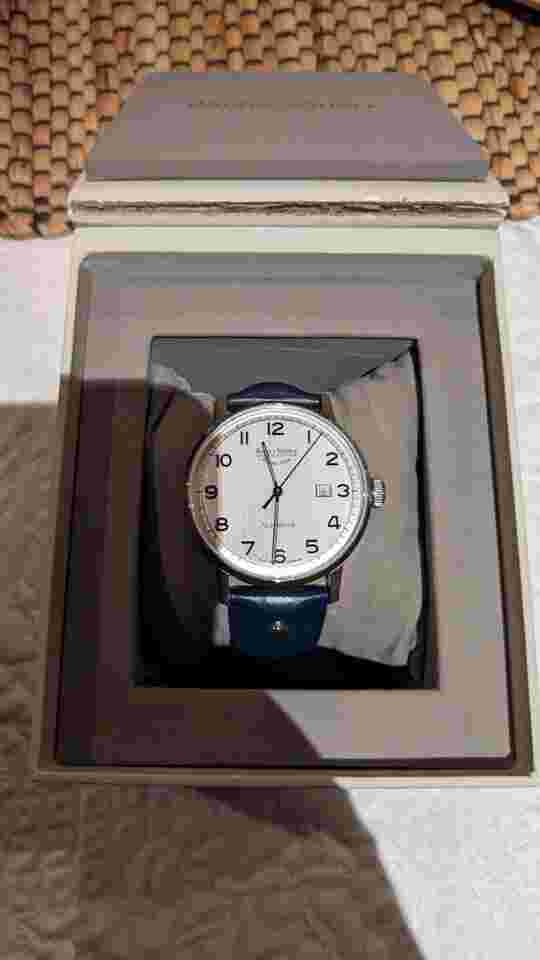 Bruno Söhnle Glashütte Stuttgart Automatik BIG FullSet Originalverpackung mit Dokumenten 17-12173-223