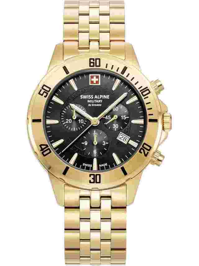Swiss Alpine Military 7024.9117 Herrenuhr Cruiser Chronograph 44mm 10ATM 