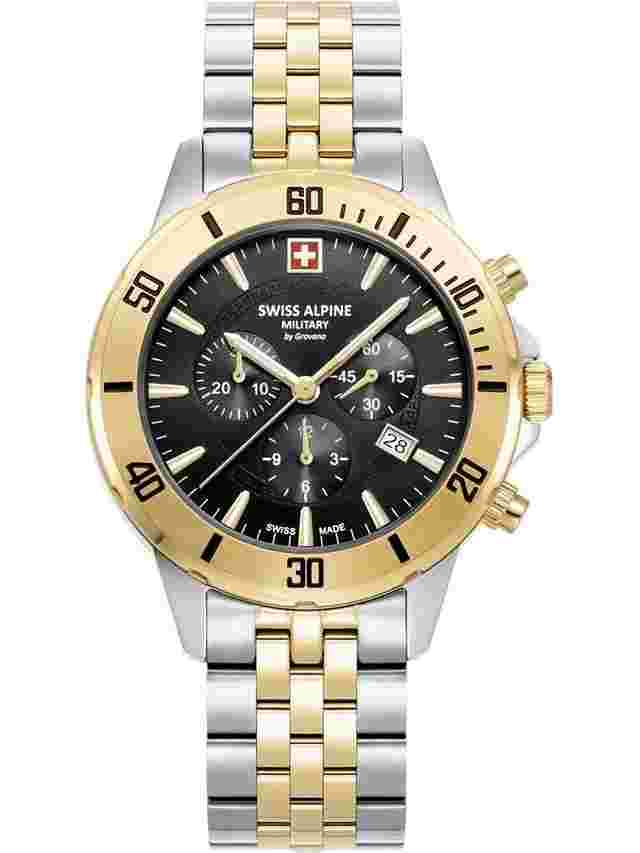 Swiss Alpine Military 7024.9147 Herrenuhr Cruiser Chronograph 44mm 10ATM 