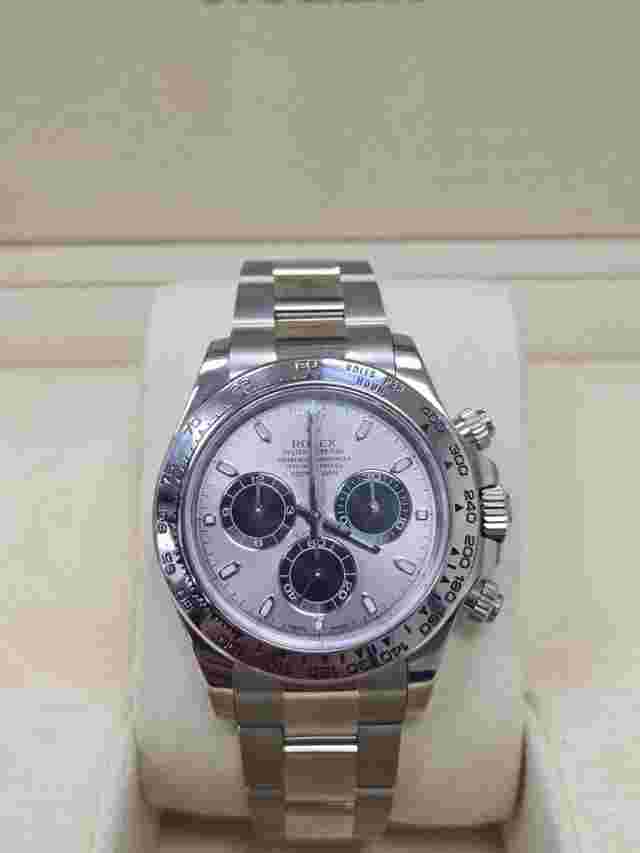 Rolex Daytona Cosmograph Daytona White Gold "Ghost" Dial 116509 White tag