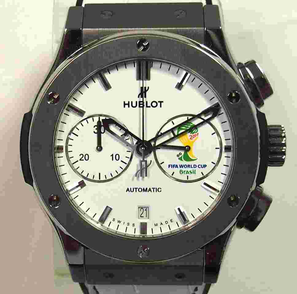 Hublot Classic Fusion Chronopgraph Fifa Worldcup 2014 Fifa World Cup 2014 Champion auf 100 Stück limitierte Sonderedition