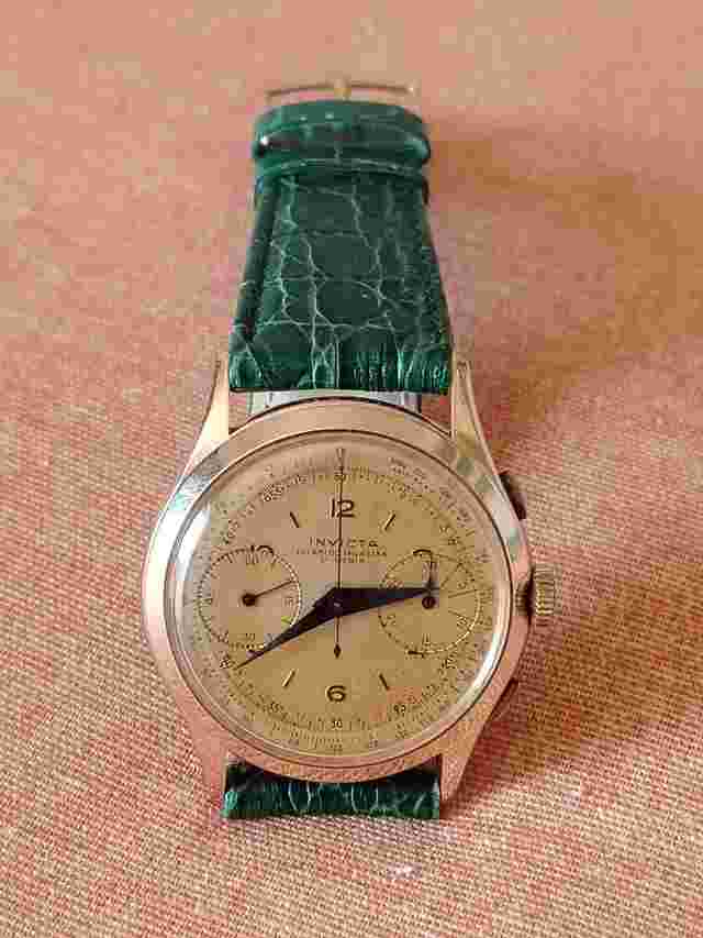 Invicta crono oro 18k Cronografo in oro 18K