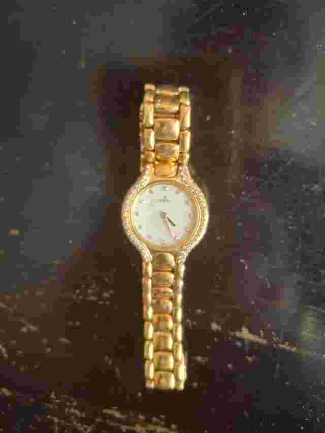 Ebel Beluga vintage or et diamants