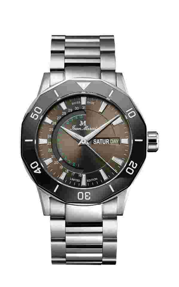 Jean Marcel Tropical Diver Brown (Limited Edition) New Official dealer Warranty Made in Germany