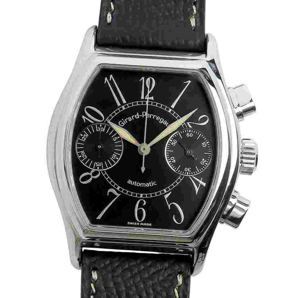 Girard Perregaux Richeville 2750 black Chronograph automatic mens 101818683