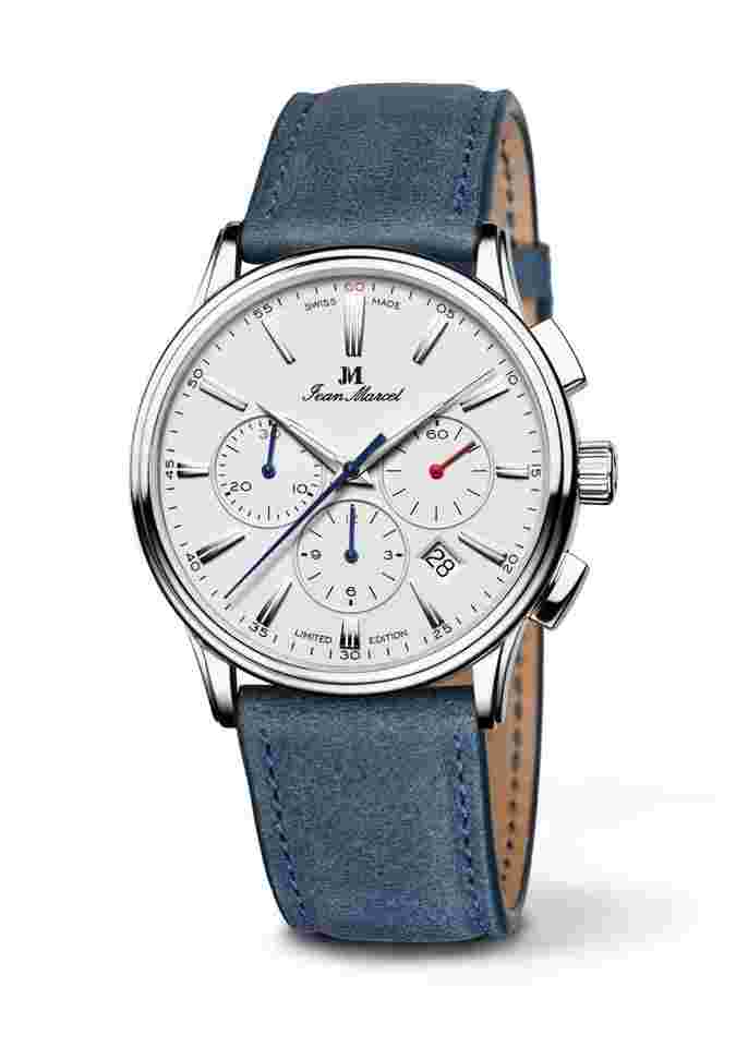 Jean Marcel Chronograph Artem White (Limited Edition) New Official dealer Warranty Made in Germany